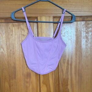 Target Lavender Crop Top